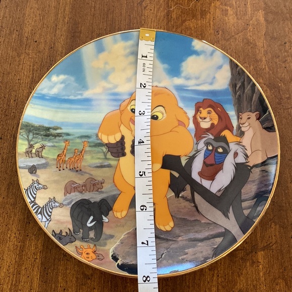 Vintage Disney Lion King The Circle of Life First Issue 1994 Collectors Plate - Picture 3 of 5